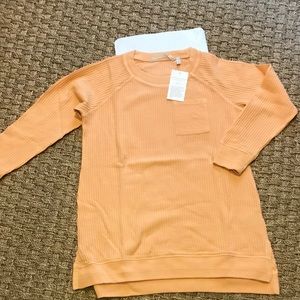 NWT Soft Surroundings oversized waffle tee!